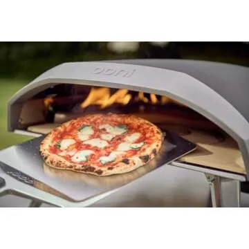 ooni 14” Metal Pizza Peel – Metal Pizza Peel 14 Inch, Pizza Spatula Paddle, Lightweight Pizza Turning Peel with Long Handle, Pizza Oven Accessories, Pizza Tools, Rectangle Pizza Turner