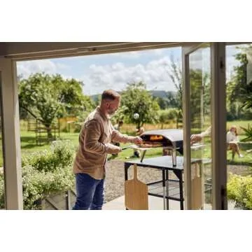 ooni 14” Metal Pizza Peel – Metal Pizza Peel 14 Inch, Pizza Spatula Paddle, Lightweight Pizza Turning Peel with Long Handle, Pizza Oven Accessories, Pizza Tools, Rectangle Pizza Turner