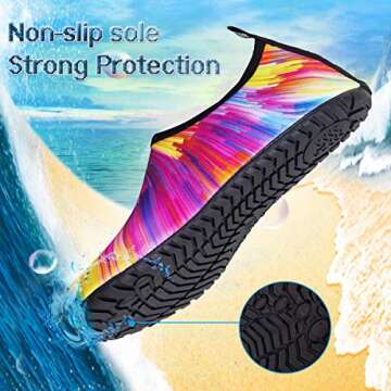 YALOX Water Shoes for Men & Women Quick-Dry Aqua Socks