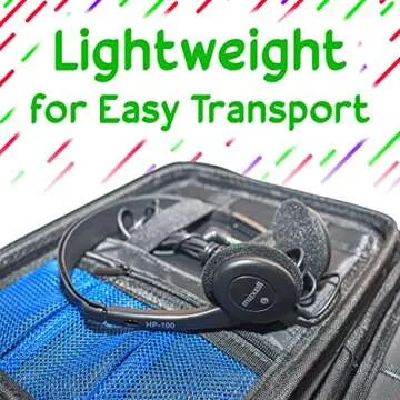 Maxell - 190319 Stereo Headphones - 3.5mm Cord with 6-Foot Length - Soft Padded Ear Cushions, Adjustable Headband for Comfort - Sleek, Lightweight, Wired for Reliable Connection – Black