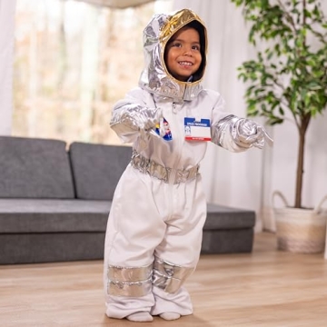 Melissa & Doug Astronaut Costume For Kids Aged 3 Plus