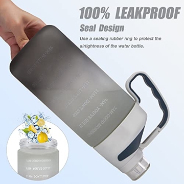 Motivational Time Marker Water Bottle for Hydration