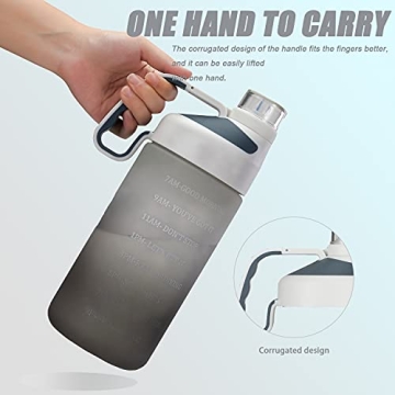 Motivational Time Marker Water Bottle for Hydration