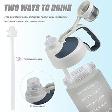 Motivational Time Marker Water Bottle for Hydration