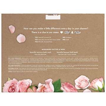 Love Beauty And Planet Spa Body Gift Set - Moisturizing Body Wash & Bath Bomb 2 Count