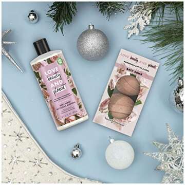 Luxury Body Wash and Bath Bomb Gift Set - Vegan & Cruelty-Free