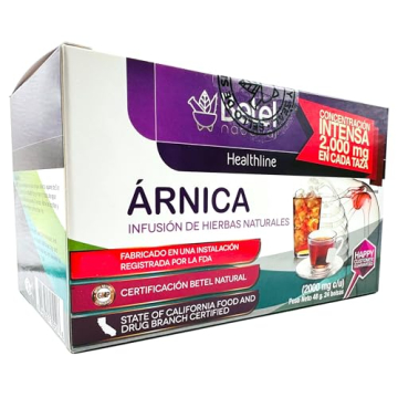Premium Arnica Tea for Healing and Wellness - 20 Tea Bags