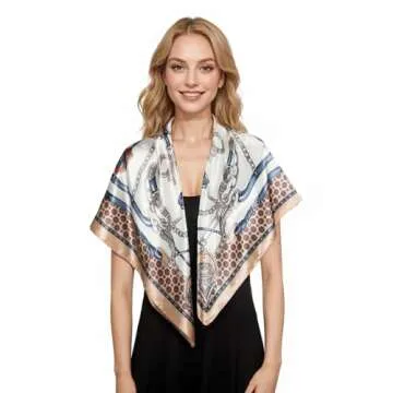 RIIQIICHY Luxurious Women Head Scarf for Versatile Style