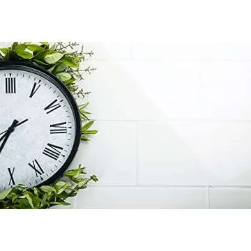 Giorbello Glass Subway Backsplash Tile, 6x6, Bright White, Sample Tile (1 Piece)