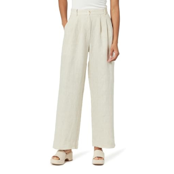 Amalia Relaxed Pleated Trousers - Ultimate Comfort & Style in Linen