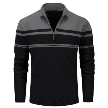 MAGCOMSEN Half Zip Men’s Sweatshirts - Stylish & Comfy Fall/Winter Sweater