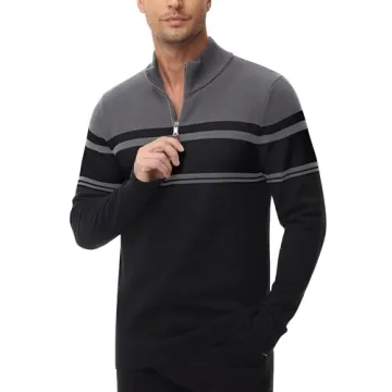 MAGCOMSEN Men’s Half Zip Sweatshirts for Fall/Winter