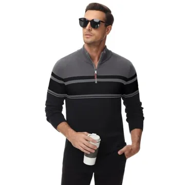MAGCOMSEN Men’s Half Zip Sweatshirts for Fall/Winter