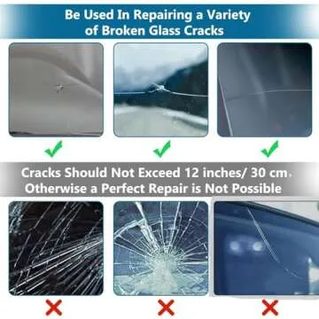 PEAKTOW Windshield Repair Kit for Quick Fixes