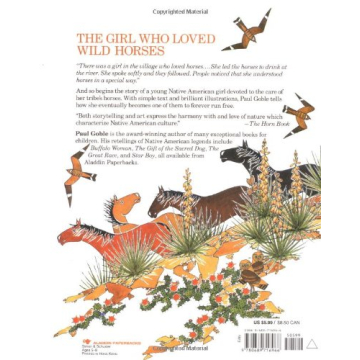 The Girl Who Loved Wild Horses Caldecott Medal Winner Book