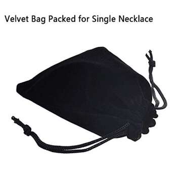 CHQIFE Lock Necklace for Men and Women in Punk Style