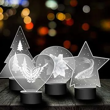 Star-Power 2mm Acrylic Sheet Clear Cast Plexiglass Panel Thick Plastic Glass Board with Double Sided Protective(5.8inchx 3.1inch) for LED Light Base Signs DIY Display Projects Craft (Round, 6)