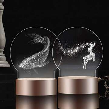 Star-Power 2mm Acrylic Sheet Clear Cast Plexiglass Panel Thick Plastic Glass Board with Double Sided Protective(5.8inchx 3.1inch) for LED Light Base Signs DIY Display Projects Craft (Round, 6)