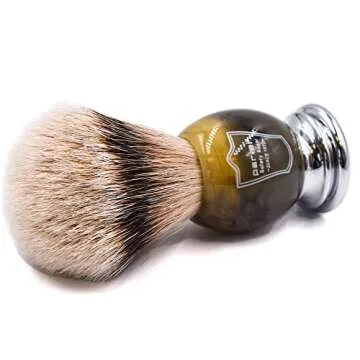 Parker Silvertip Badger Brush for Men – Elegance Redefined