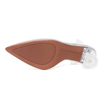 Yowmns Crystal High Heels Slingback Sandals for Women