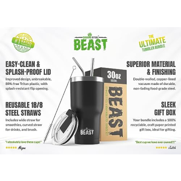 Beast 30 oz Tumbler – Insulated, Durable & Elegant