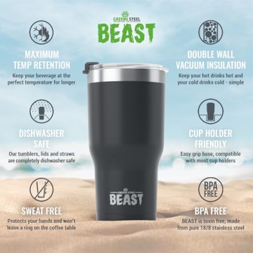 Beast 30 oz Tumbler – Insulated, Durable & Elegant