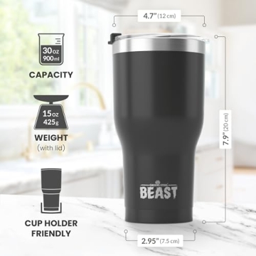 Beast 30 oz Tumbler – Insulated, Durable & Elegant