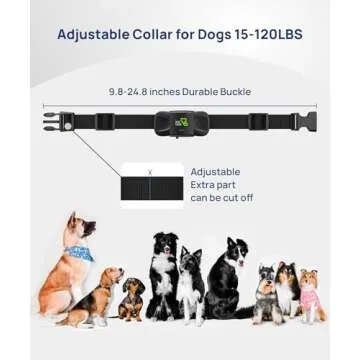 DOG CARE Dog Training Collar, Shock Collar with Beep, Vibration, Safe Static, Dog Training Collar with Remote 1800FT Waterproof Rechargeable E-Collar, Security Lock for All Dogs