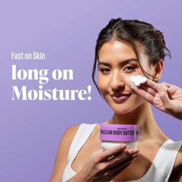 Nutrius Brazilian Body Butter Cream Berry & Botanical Bliss Twin - Ultimate Hydration, Radiant Glow ...