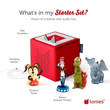 Toniebox Dr. Seuss Bundle - Engage, Listen, and Explore