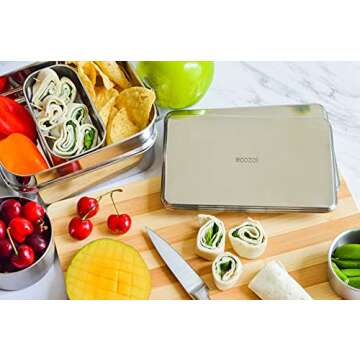 Ecozoi Stainless Steel Lunch Chillers - Eco-Friendly Ice Packs for All Ages