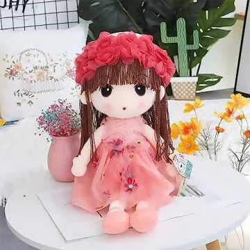 HWD Kawaii Flower Fairy Plush Doll 18 Inch Gift