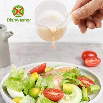 Mfacoy Espresso Measuring Cups - Clear & Durable Design