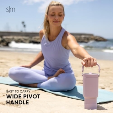 Simply Modern Trek Pivot 40oz Tumbler | Stylish Insulated Water Bottle