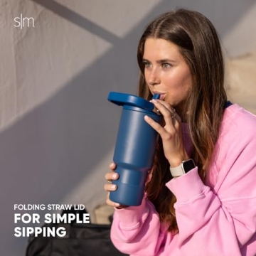 Simply Modern Trek Pivot 40oz Tumbler | Stylish Insulated Water Bottle