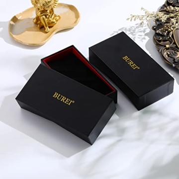 BUREI Automatic Dress Watch Gold Stainless Steel Band