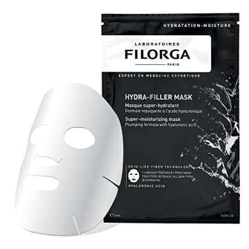 Filorga Hydra-Filler Super Moisturizing Personal Skincare Face Mask, Sheet Mask With Concentrated Se...