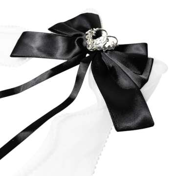 LUV HER Alice in Wonderland Hair Bow for Girls