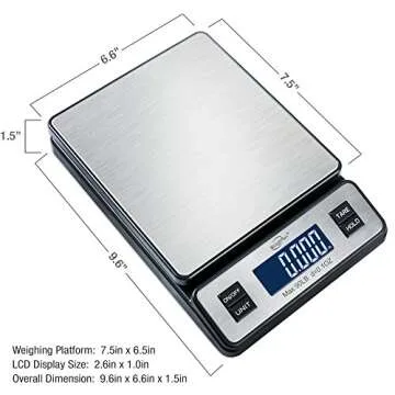 Weighmax W-2809 Digital Postal Scale: Accurate and Durable Scale