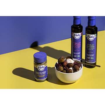 Fody Foods Vegan Lemon Herb Seasoning, Great for Grilling, Low Fodmap Certified, Sensitive Recipe, Gut & IBS Friendly, 1.8 Ounce