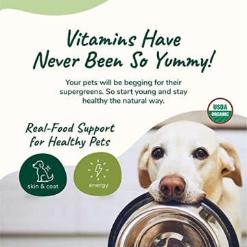 Organic Multivitamin for Dogs & Cats - Healthy Skin & Coat