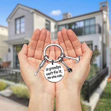 Tmacker Birthday Grandpa Gifts from Grandson Granddaughter Fathers Day,Funny Gifts for Grandpa Him Men Father's Day,Thanksgiving Day,Family gathering,Halloween,Christmas and New Year