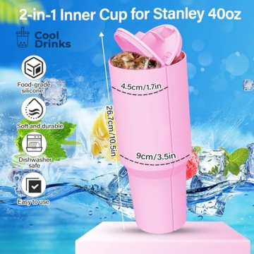 Sip & Mix with the Silicone Cup Separator for Stanley Cup