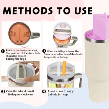 Sip & Mix with the Silicone Cup Separator for Stanley Cup