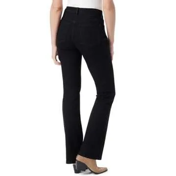 Gloria Vanderbilt Women's High Rise Bootcut Jeans - Black Rinse