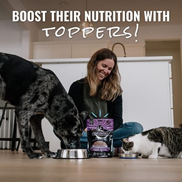 Vital Essentials Freeze Dried Turkey Toppers for Dogs & Cats