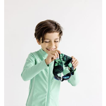 Splash Place Swim Goggles - Comfortable Fabric Strap for All Ages