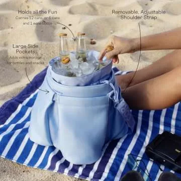 Corkcicle Beverage Bucket Cooler Bag - Stylish & Functional