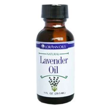 Lorann Hard Candy Flavoring Lavender Oil Flavor 1 Ounce - Perfect for Sweet Treats