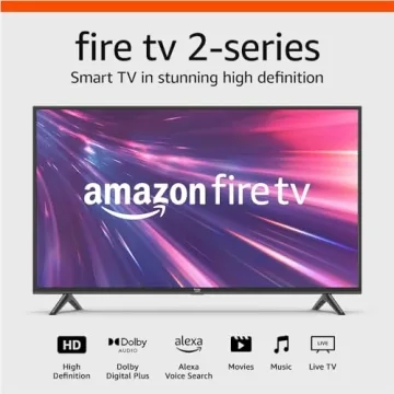 32" Amazon Fire TV: Smart HD TV with Alexa Voice Remote